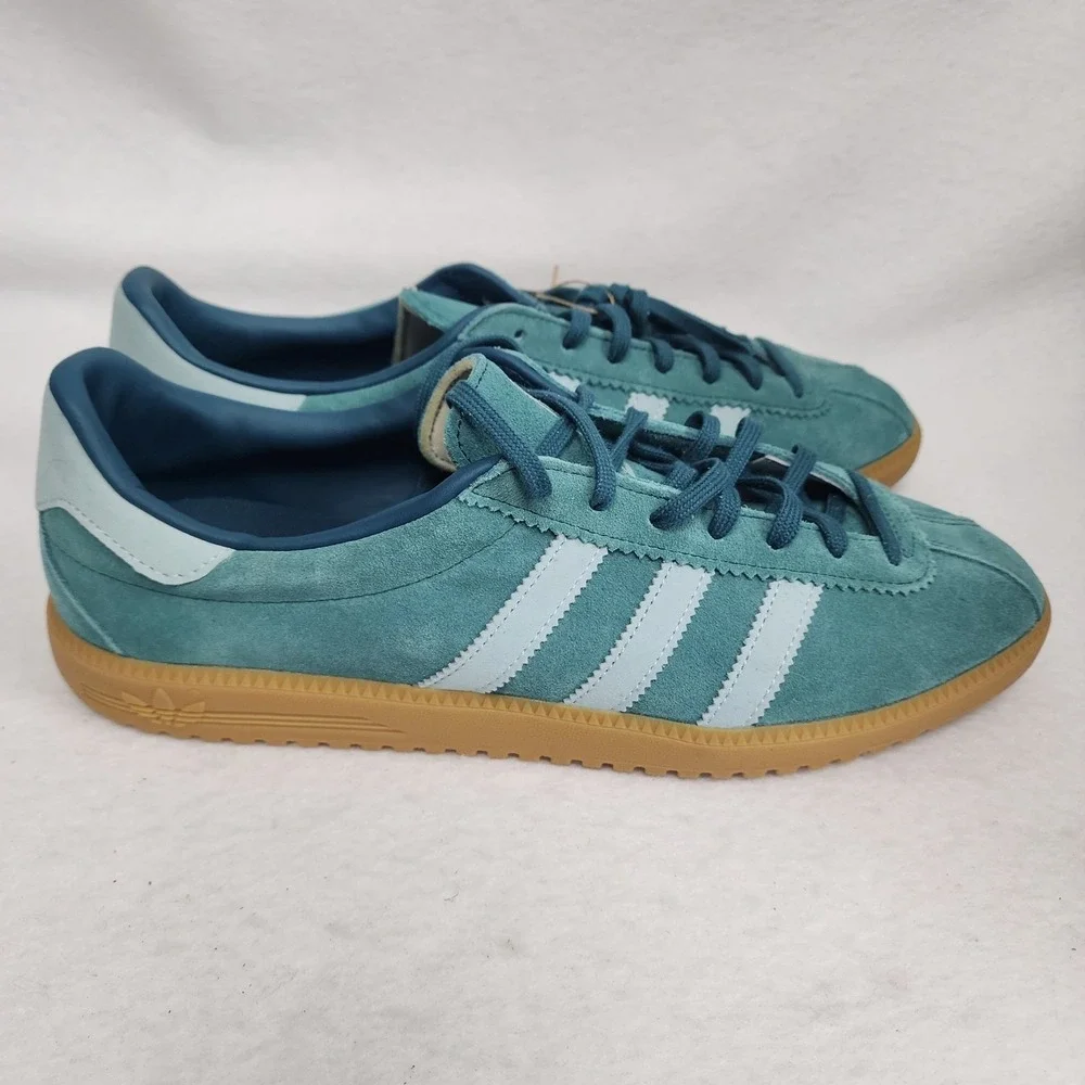 Adidas BRMD JH5458 Mens US 10.5 Sneakers Mystery Green Low Top Athletic Shoes